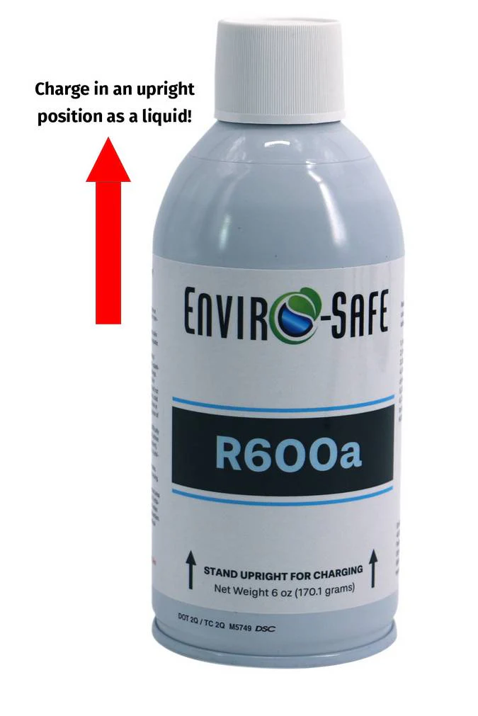 R600a Upright Cans (Product Only Available for Local Pickup)