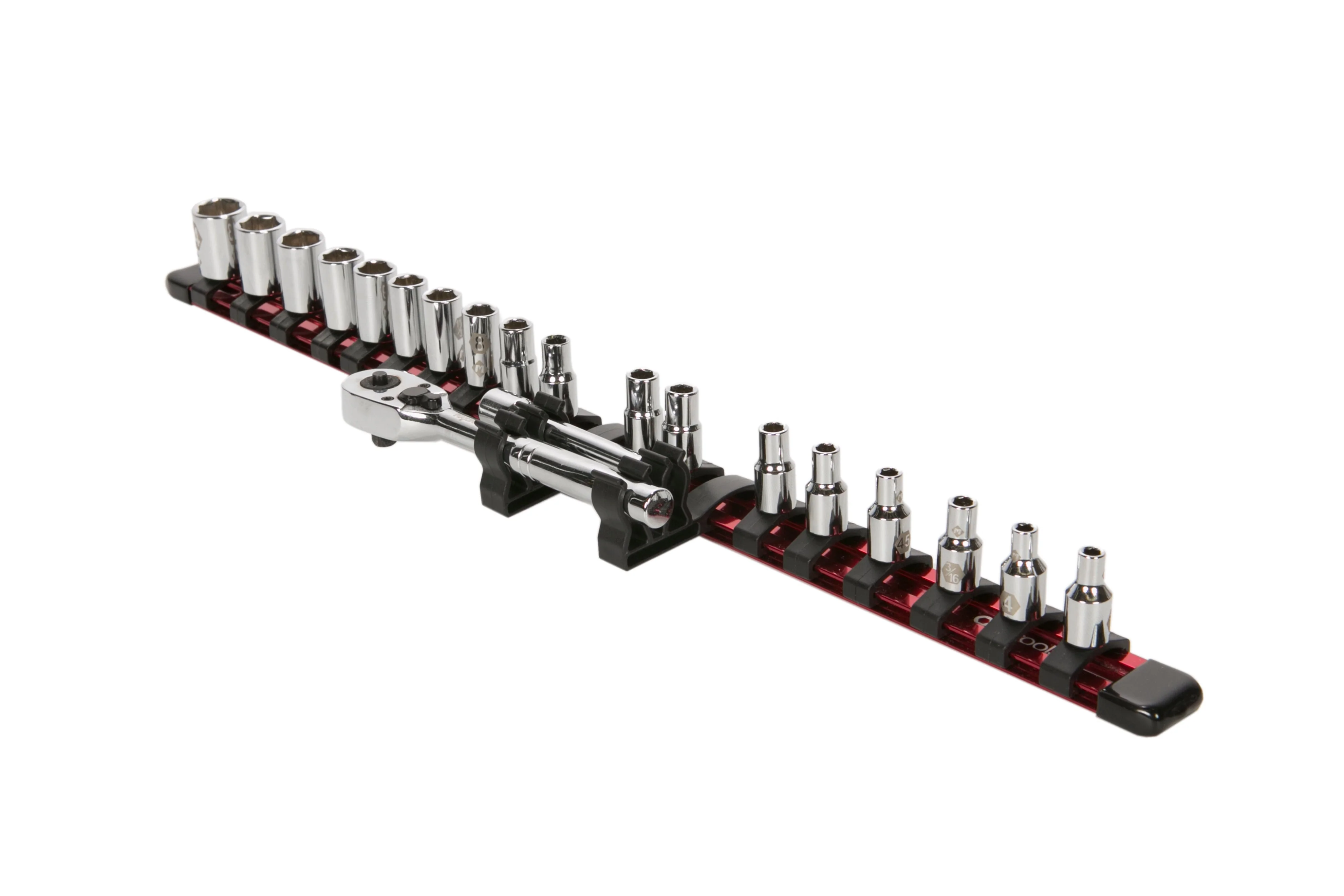 Ratchet & Extension Holder For Olsa Tools Aluminum Socket Organizers - Image 3