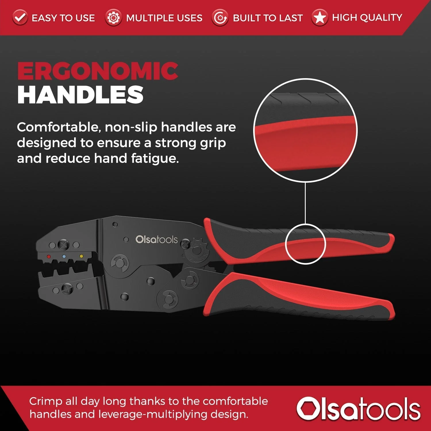 Ratcheting Wire Crimper - Image 4