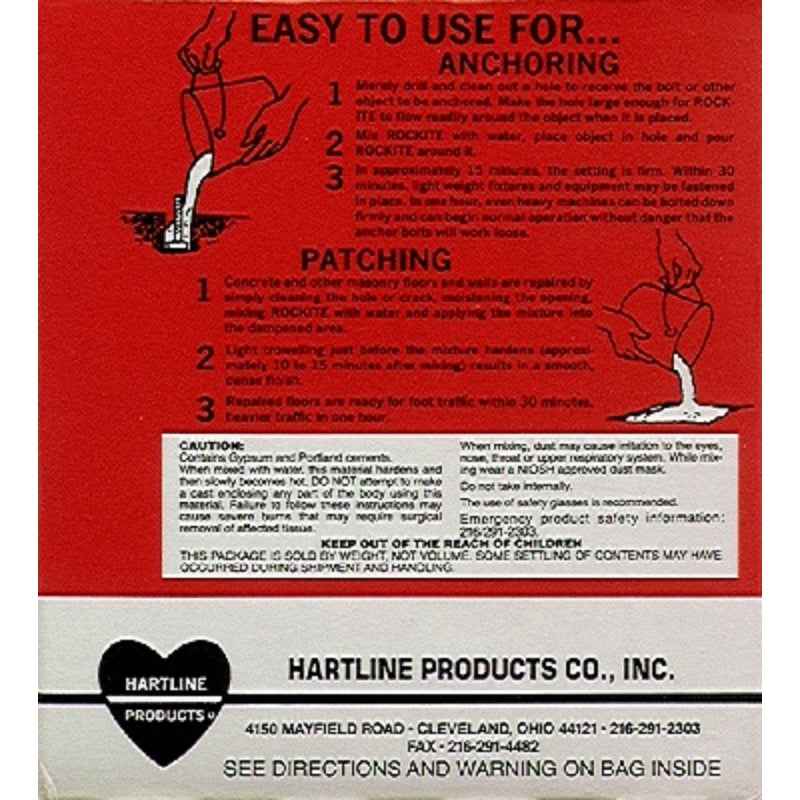 Rockite 10001 1 Lb Rockite® Fast-Setting Cement  (Pack Of 12) - Image 3