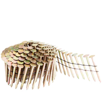 Roofing Nails 15° Coil 1-1/2 inch Galvanized 7200 Pieces