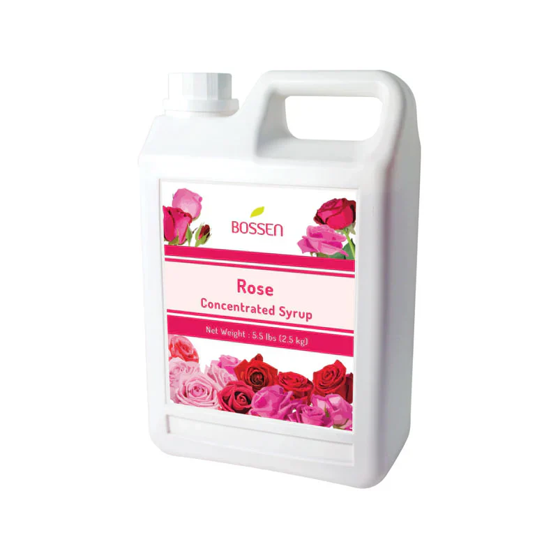 Rose | Multi-Use | Bubble Tea Syrup | Fruit Puree | Fruit Smoothie/Slushie Mix | Foodservice Canada | Ships Free Within Canada on Orders Above CAD $199