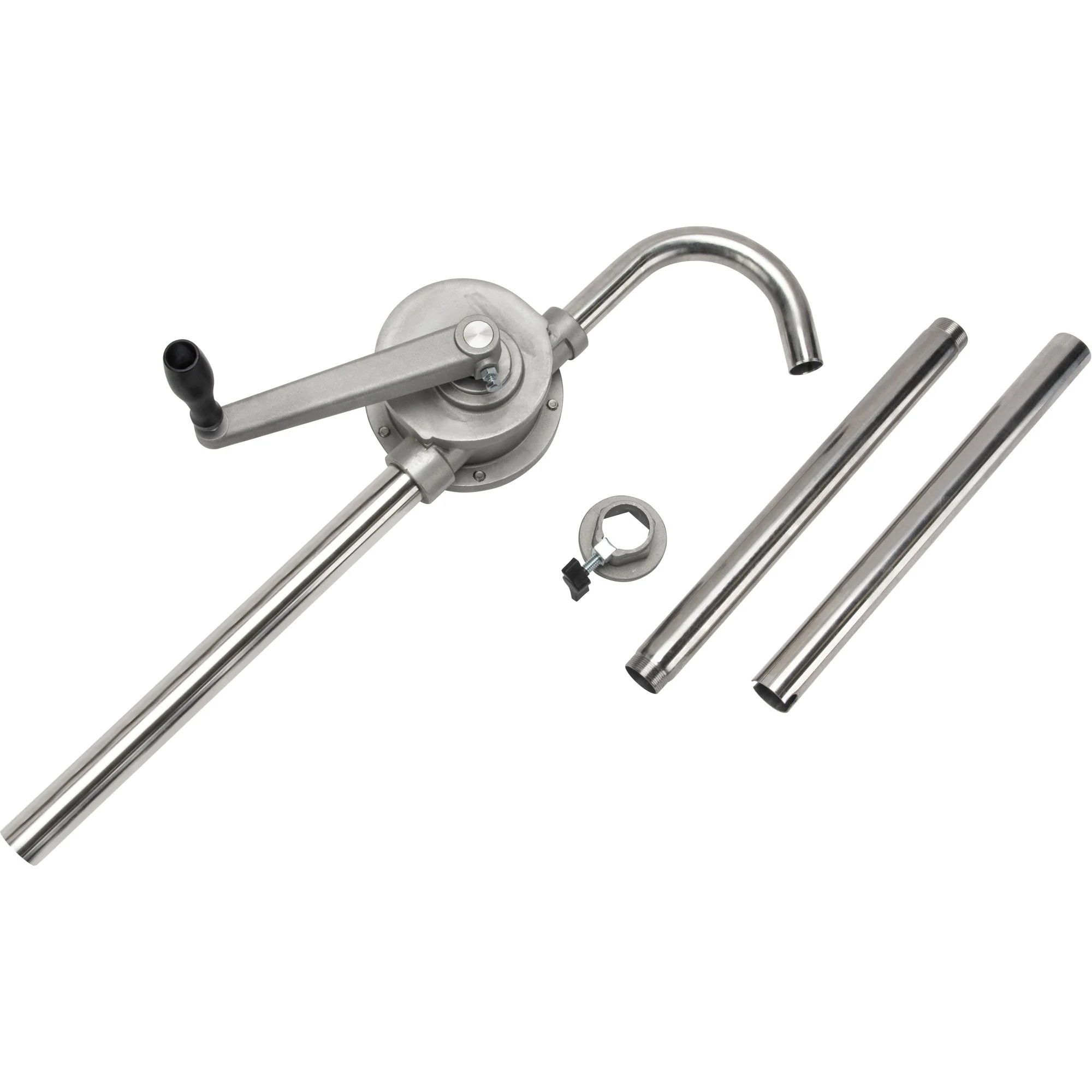 Rotary Type Drum Pump, Stainless Steel, Fits 55 Gal., 12 oz./Stroke