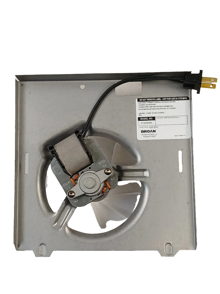 S10940056 Ventilation Exhaust Fan Motor and Blade Assembly, F675 - Image 3