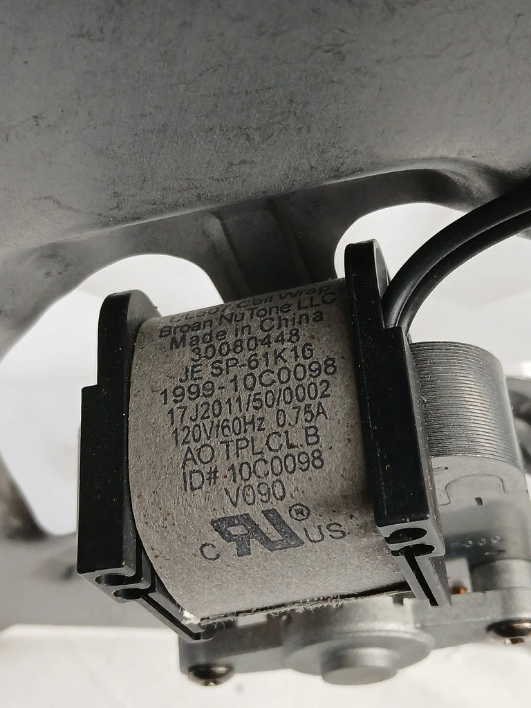 S10940969 Broan Nutone 50 CFM Exhaust Fan Motor Assembly, F650 - Image 5
