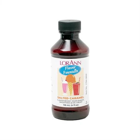 Salted Caramel Flavor - 4 oz. - 32 oz. - Ice Cream and Beverage Flavors - LorAnn Oils - Canadian Distribution - Ships Free Within Canada on Orders Above CAD $199