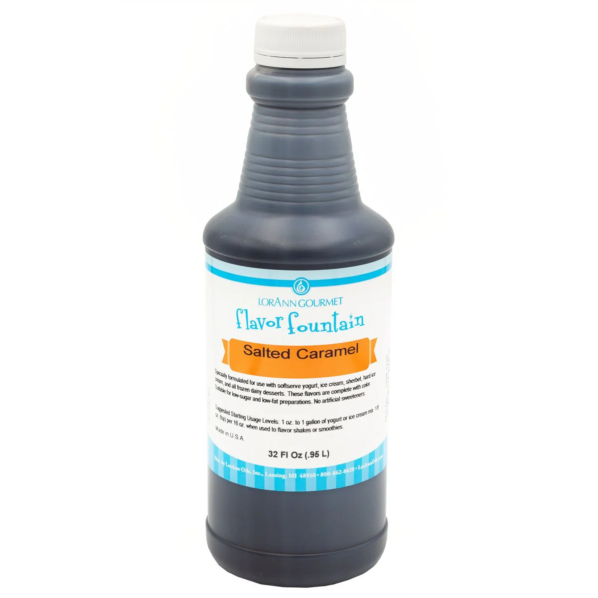 Salted Caramel Flavor - 4 oz. - 32 oz. - Ice Cream and Beverage Flavors - LorAnn Oils - Canadian Distribution - Ships Free Within Canada on Orders Above CAD $199 - Image 2