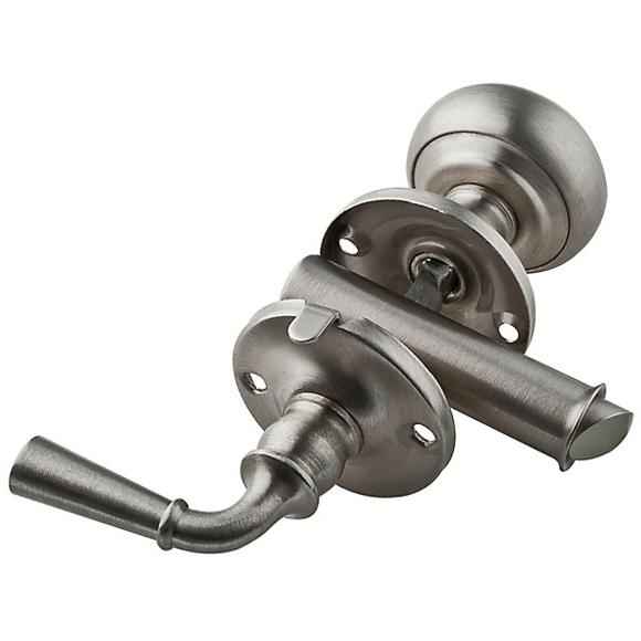 National Hardware Satin Nickel Zinc Screen Storm Door Latch 1 pk - Image 3