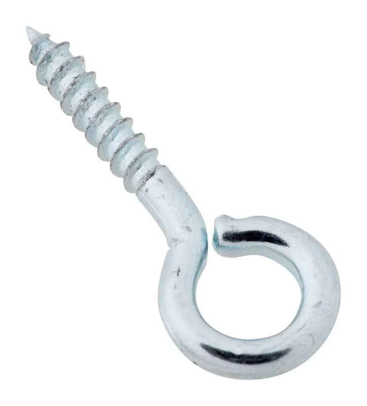 National Hardware 0.06 in. D X 11/16 in. L Zinc-Plated Steel Screw Eye 5 lb. cap. 14 pk - Image 2