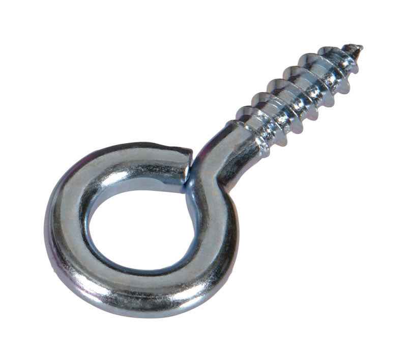Hillman Zinc Plated Silver Metal Screw Eye 3.25 in. H X 0.11 in. W - Image 2