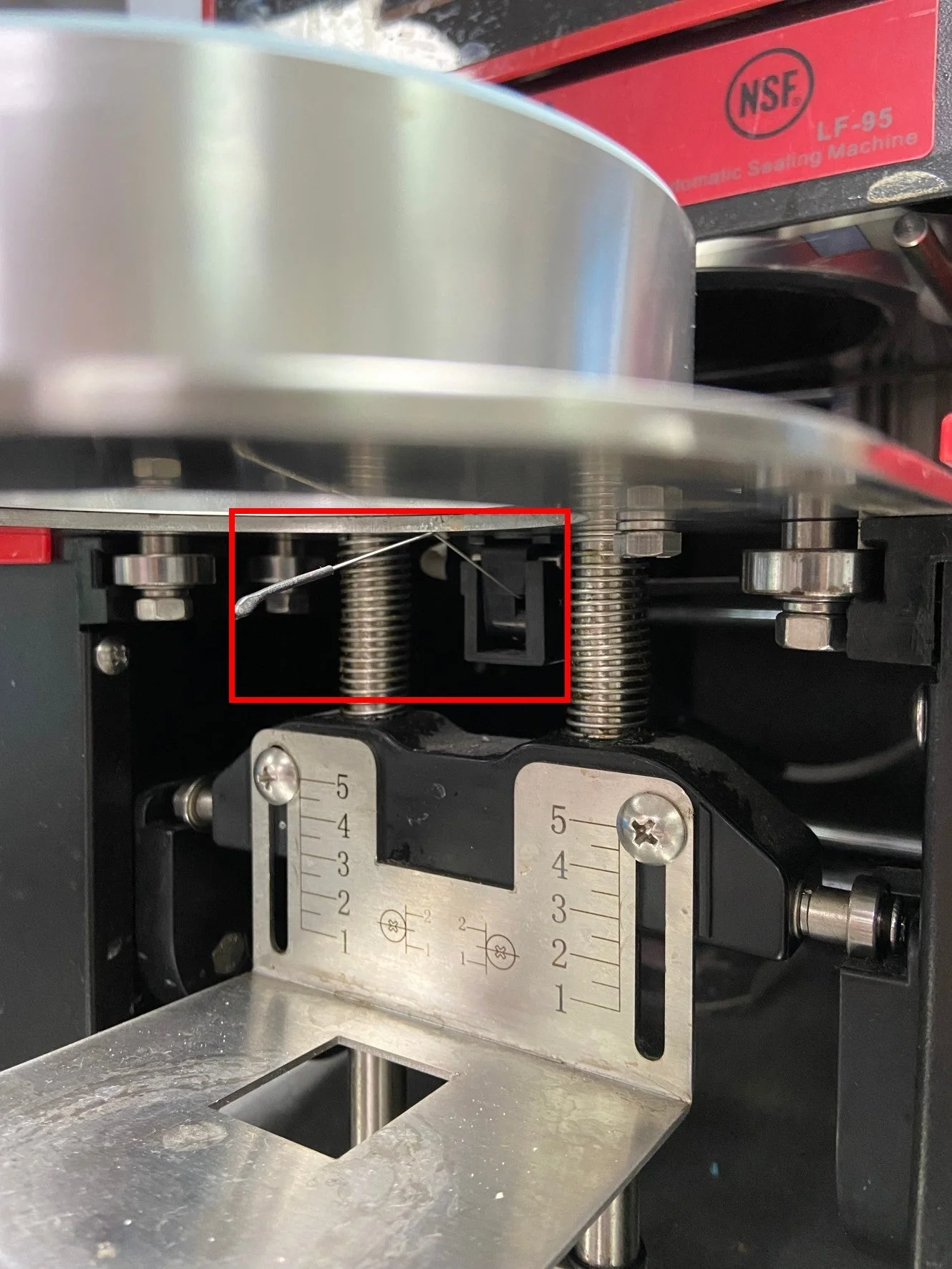 Sealing Film Machine with Contact Sensor | Recommended for FROSTED injection PP 90mm cups (UL Certified/Complies with NSF/ANSI Standard 2) - Image 4