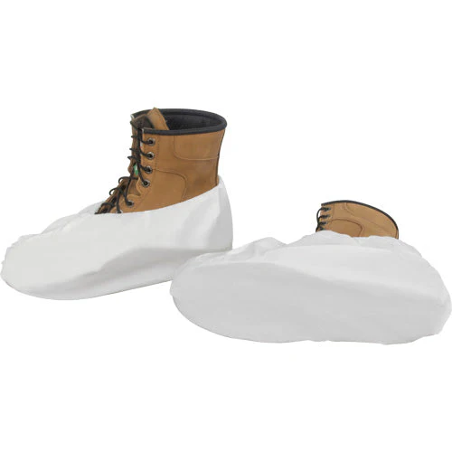 Shoe Covers, One Size, Microporous, White - Image 2