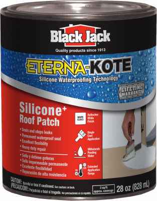 Black Jack Eterna-Kote Gloss Bright White Silicone Roof Patch 1 qt. (Pack of 2) - Image 2