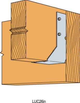 Simpson Strong-Tie ZMax 2 in. H x 3.31 in. W 18 Ga. Galvanized Steel Joist Hanger (Pack of 25) - Image 2