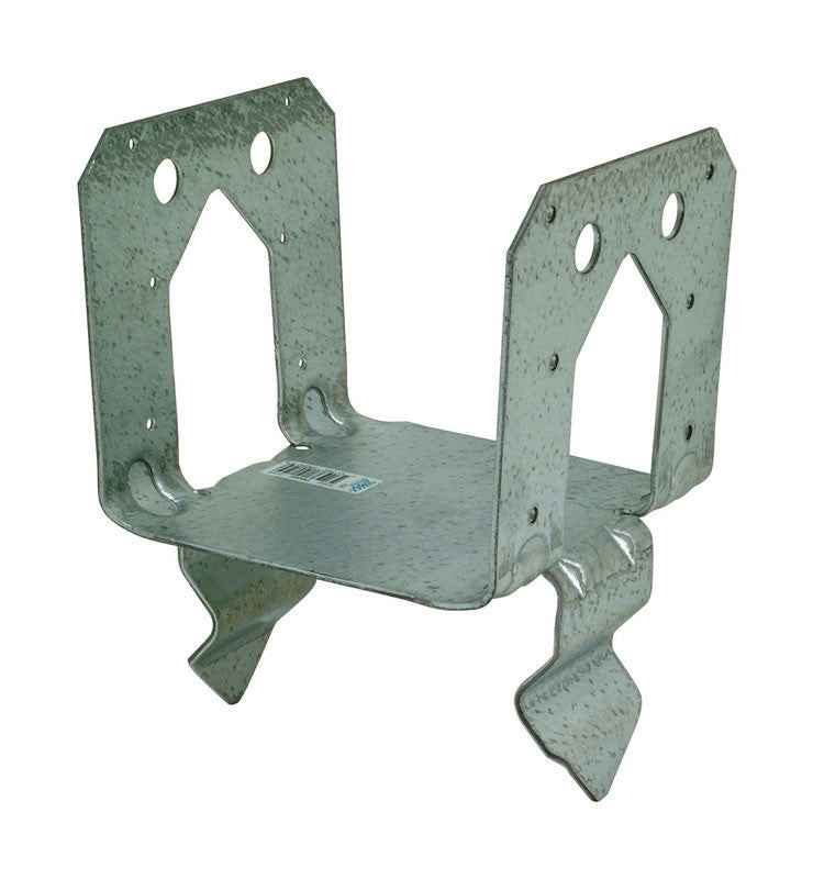 Simpson Strong-Tie ZMax 5.25 in. H X 5.5 in. W 12 Ga. Galvanized Steel Post Base - Image 2