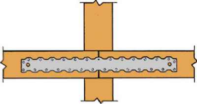 Simpson Strong-Tie 23.31 in. H X 2.06 in. W 16 Ga. Galvanized Steel Strap - Image 2