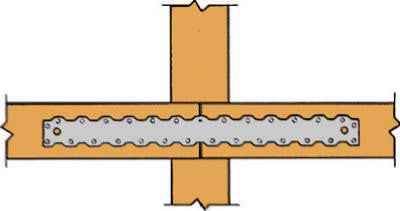 Simpson Strong-Tie 23.31 in. H X 2.06 in. W 16 Ga. Galvanized Steel Strap - Image 3