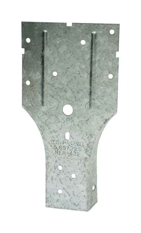 Simpson Strong-Tie 6.6 in. H X 1 in. W X 3.5 in. L Galvanized Steel Stud Plate - Image 2