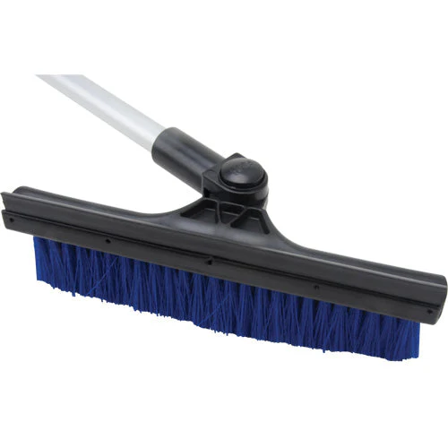 Snow Brush, Telescopic, Polypropylene Blade, 32-1/2" Long, Blue - Image 3