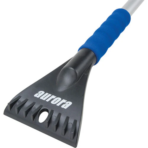 Snow Brush, Telescopic, Polypropylene Blade, 32-1/2" Long, Blue - Image 4