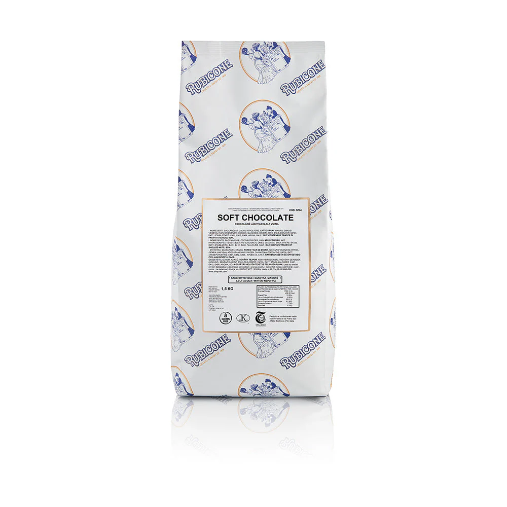Soft Chocolate Soft Serve Mix - Case of 8 x 1.5 KG bags - Rubicone Canada - Ships Free Within Canada on Orders Above CAD $199 - Image 2