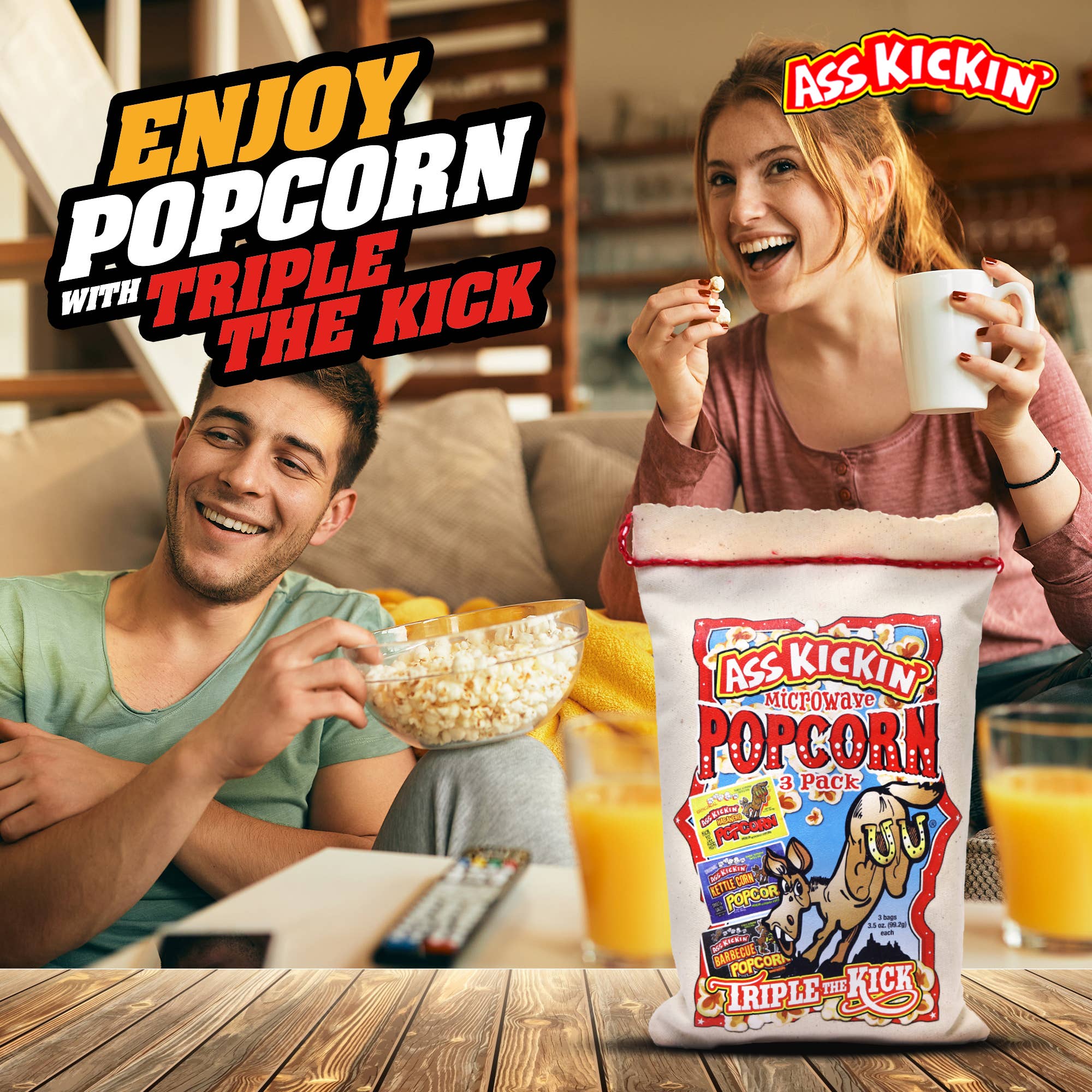 Ass Kickin’ Popcorn 3 Pack Assortment - Image 4