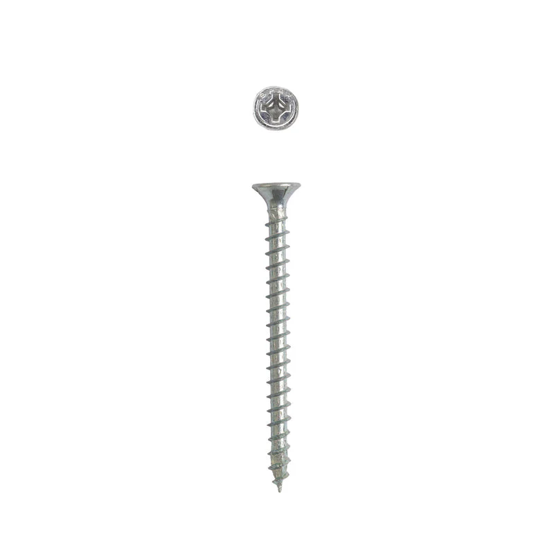 SPAX No. 8 x 2 in. L Phillips/Square Flat Head Zinc-Plated Steel Multi-Purpose Screw 20 each - Image 2