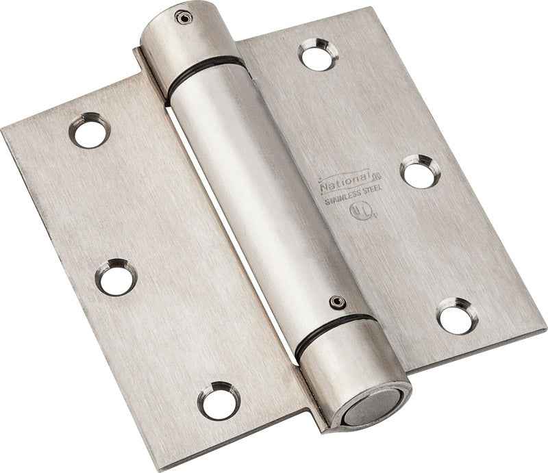 National Hardware 3-1/2 in. L Spring Hinge 1 pk - Image 3