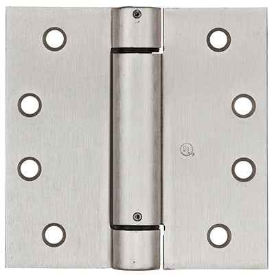 National Hardware 4 in. L Satin Nickel Spring Hinge 1 pk - Image 2