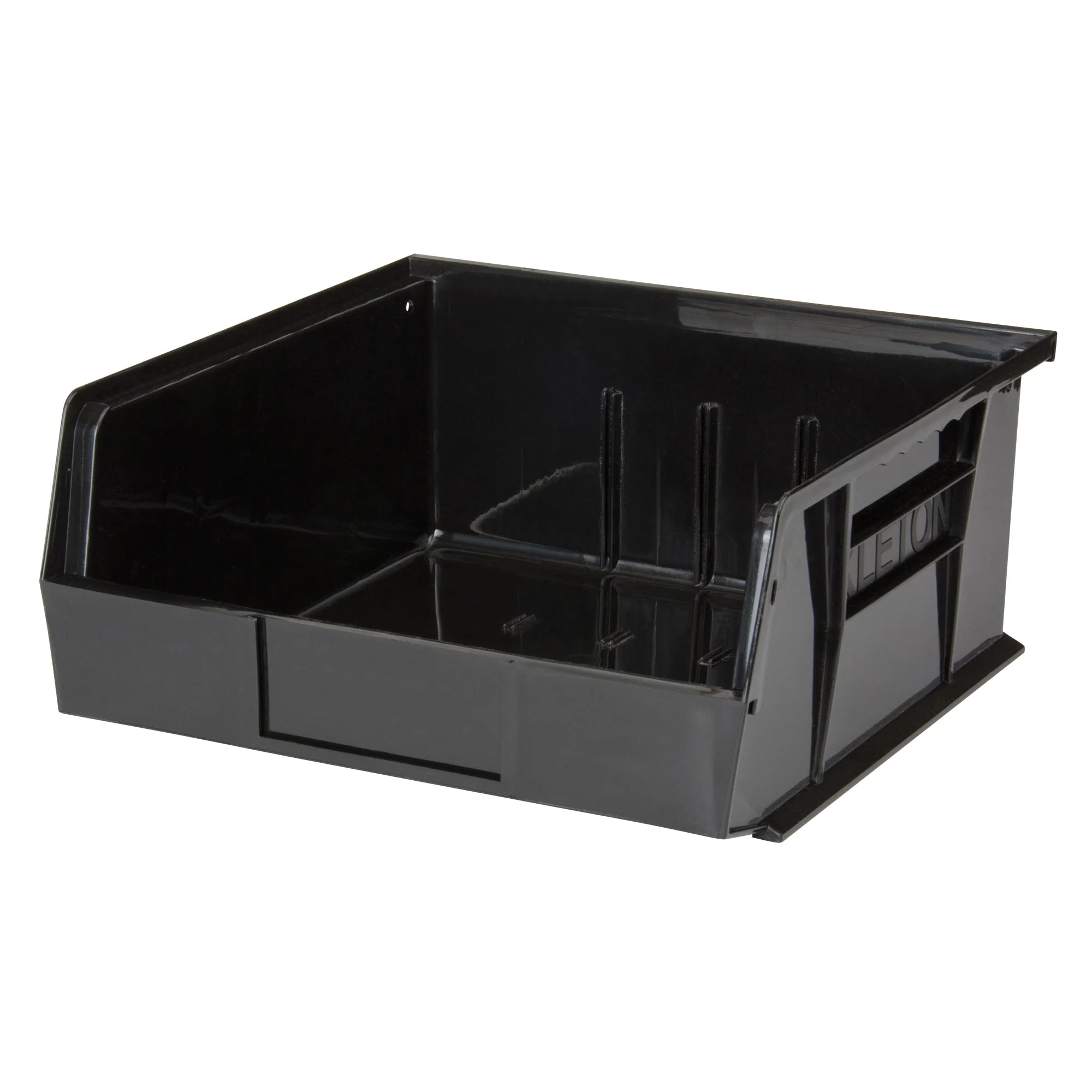 Stack & Hang Bin, 11" W x 5" H x 10-7/8" D, Black