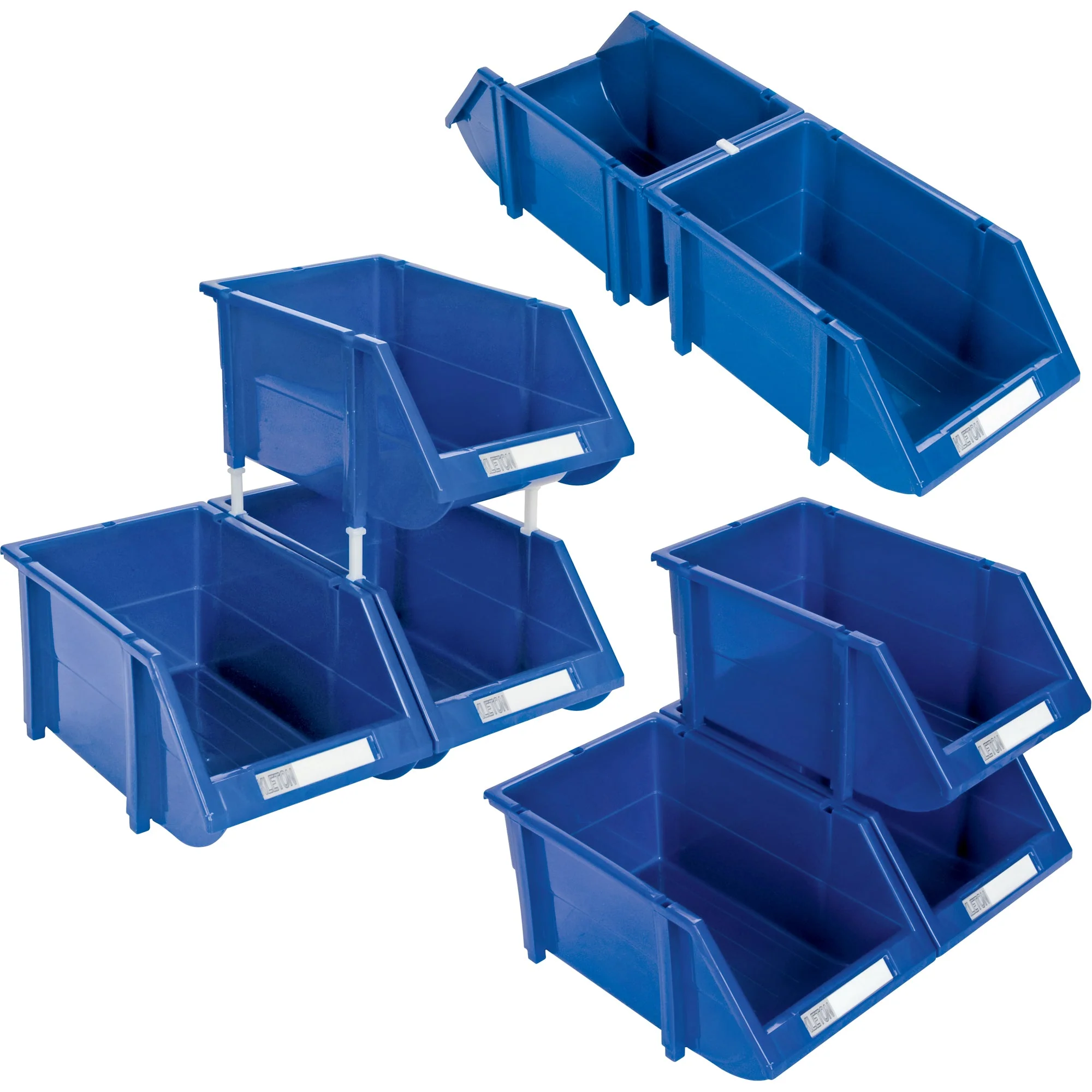 Stack & Hang Bin, 5-7/8" W x 4-11/16" H x 9-13/16" D, Green - Image 2