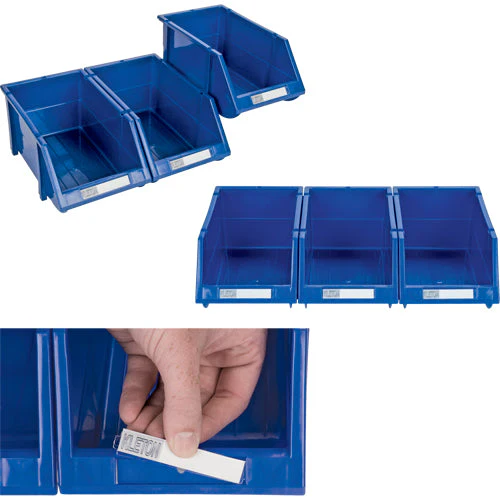 Stack & Hang Bin, 8-3/16" W x 6-3/16" H x 14" D, Green - Image 3