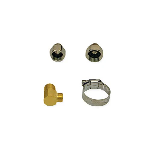 Stainless Steel Dishwasher and Drain Kit with Large Port, 10 Ft Length, White - Image 2