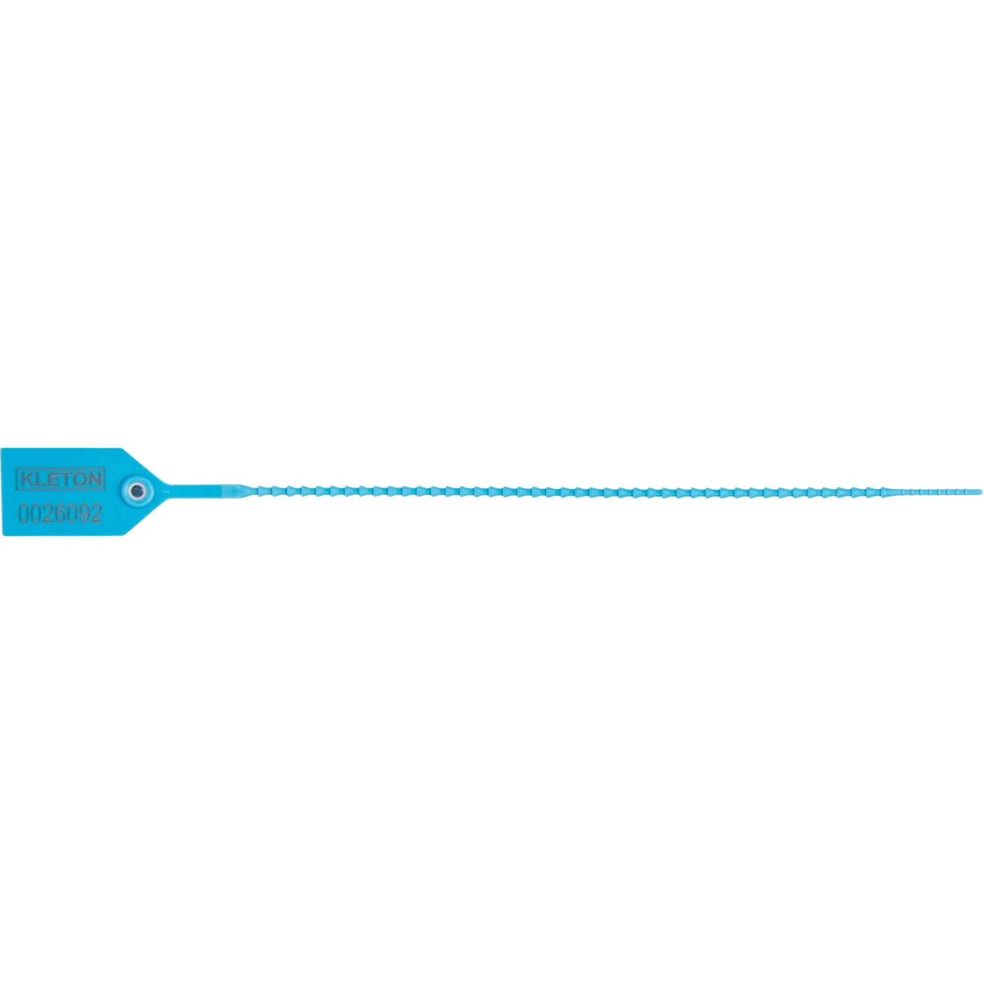 Standard-Duty Security Seal, 12", Plastic, Plastic Seal