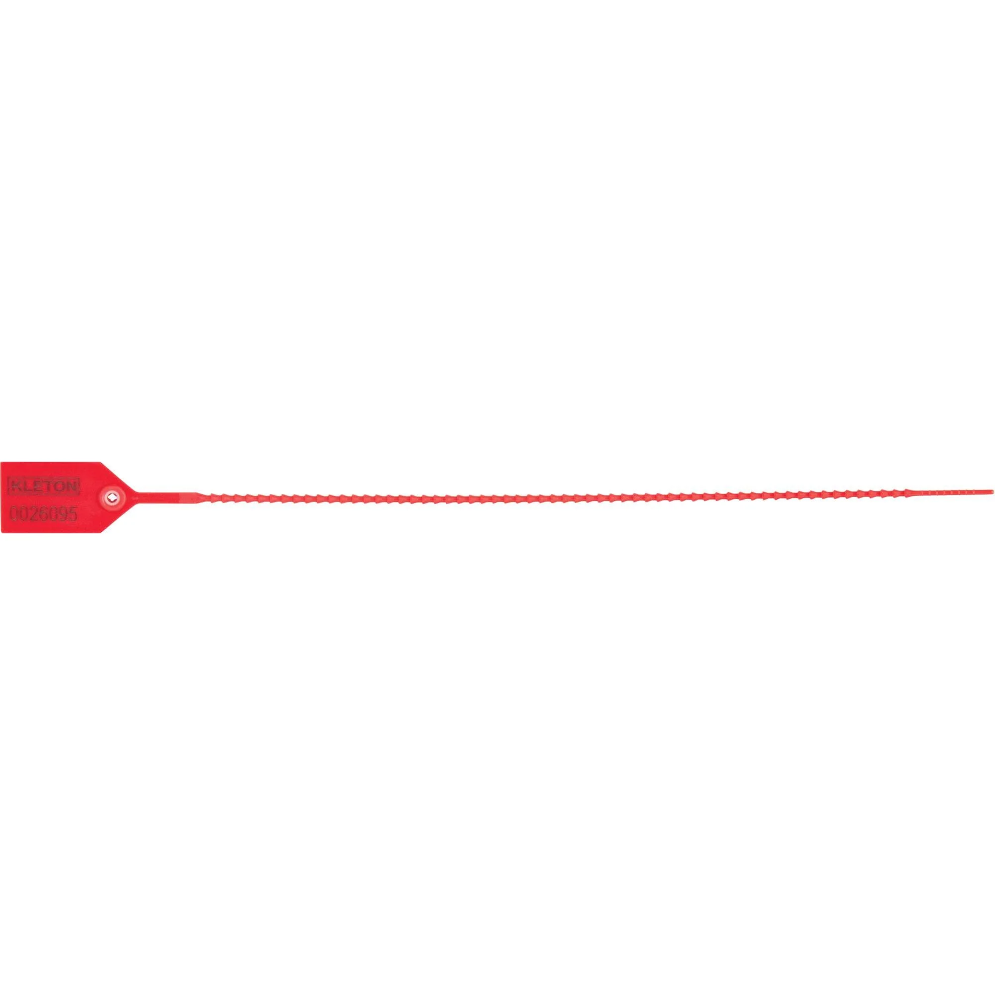 Standard-Duty Security Seal, 15", Plastic, Plastic Seal