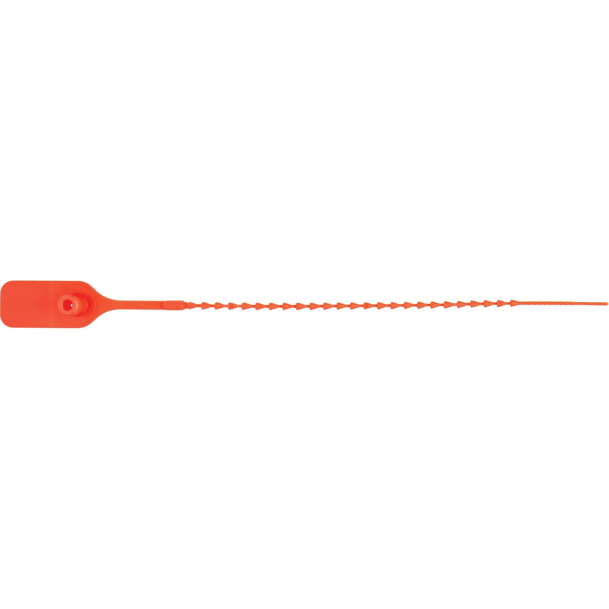 Standard-Duty Security Seal, 9", Plastic, Pull-Through - Image 2