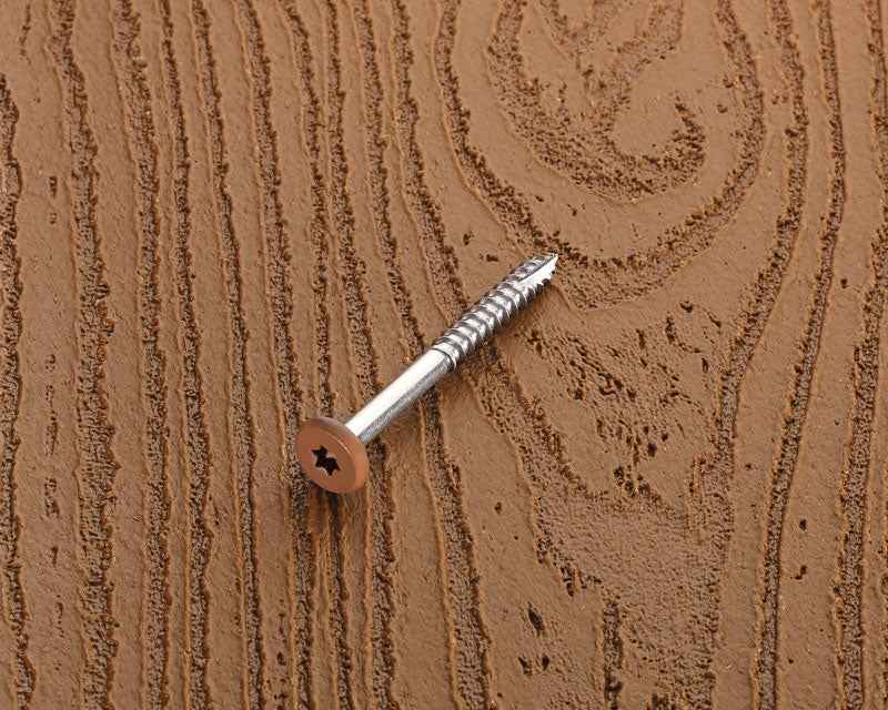 Starborn Deckfast No. 9 x 1-7/8 in. L Star Pan Head Epoxy Coated Fascia Screws 100 pk