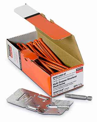 Simpson Strong-Tie Strong-Drive No. 9 Sizes X 6 in. L Star Truss Head Standard Structural Screws - Image 2