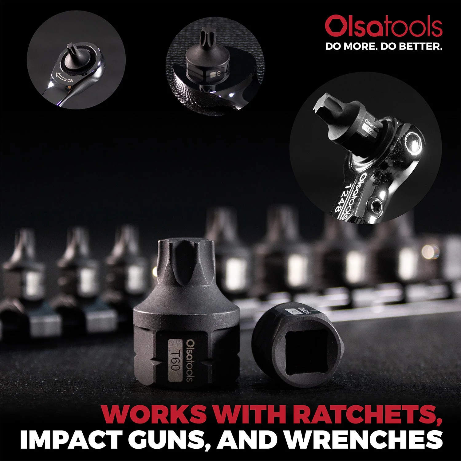 Stubby Impact Bit Set - Torx or Hex (Sold Separately) - Image 5