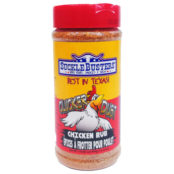 Sucklebusters Clucker Dust Chicken BBQ Rub 404 g