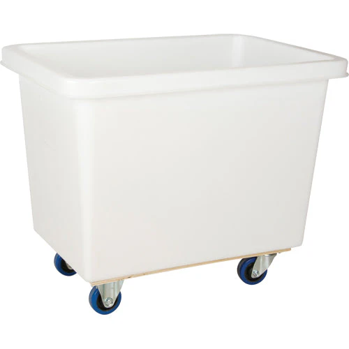 Tapered Wall Box Truck, White Polyethylene, 33" L x 20" W x 29" H, 7 cu. ft. Volume, 600 lbs. Capacity