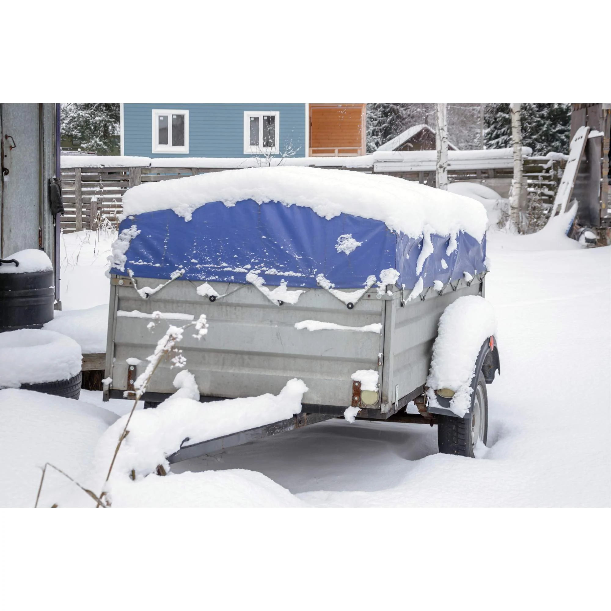 Tarp, Standard Duty, Blue, 16' x 10' x 4 mils - Image 6