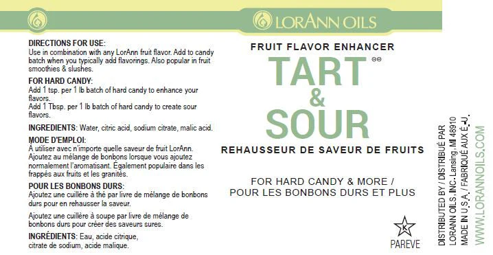 Tart and Sour Flavor Booster - Bakery Specialty Ingredients - 16 oz. Bottle - Ships Free Within Canada on Orders Above CAD $199 - Image 2