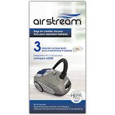TDSACAIR200 Vacuum Bags, HEPA Filter Vacuum Bag, 3pk