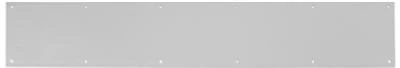 Tell 8 in. H X 34 in. L Satin Stainless Steel Kickplate