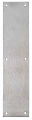 Tell 3-1/2 in. H X 15 in. L Brushed Stainless Steel Stainless Steel Push Plate - Image 2