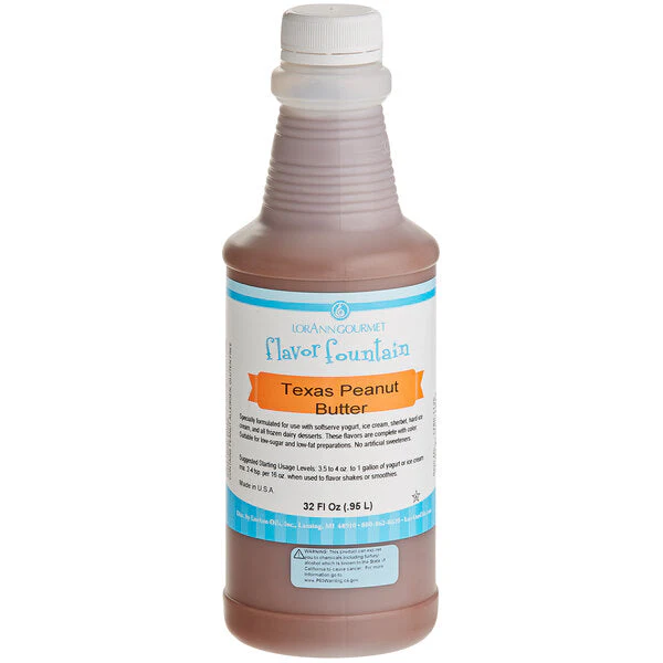 Texas Peanut Butter Flavor - 4 oz. - 32 oz. - Ice Cream and Beverage Flavors - LorAnn Oils - Canadian Distribution - Ships Free Within Canada on Orders Above CAD $199 - Image 2