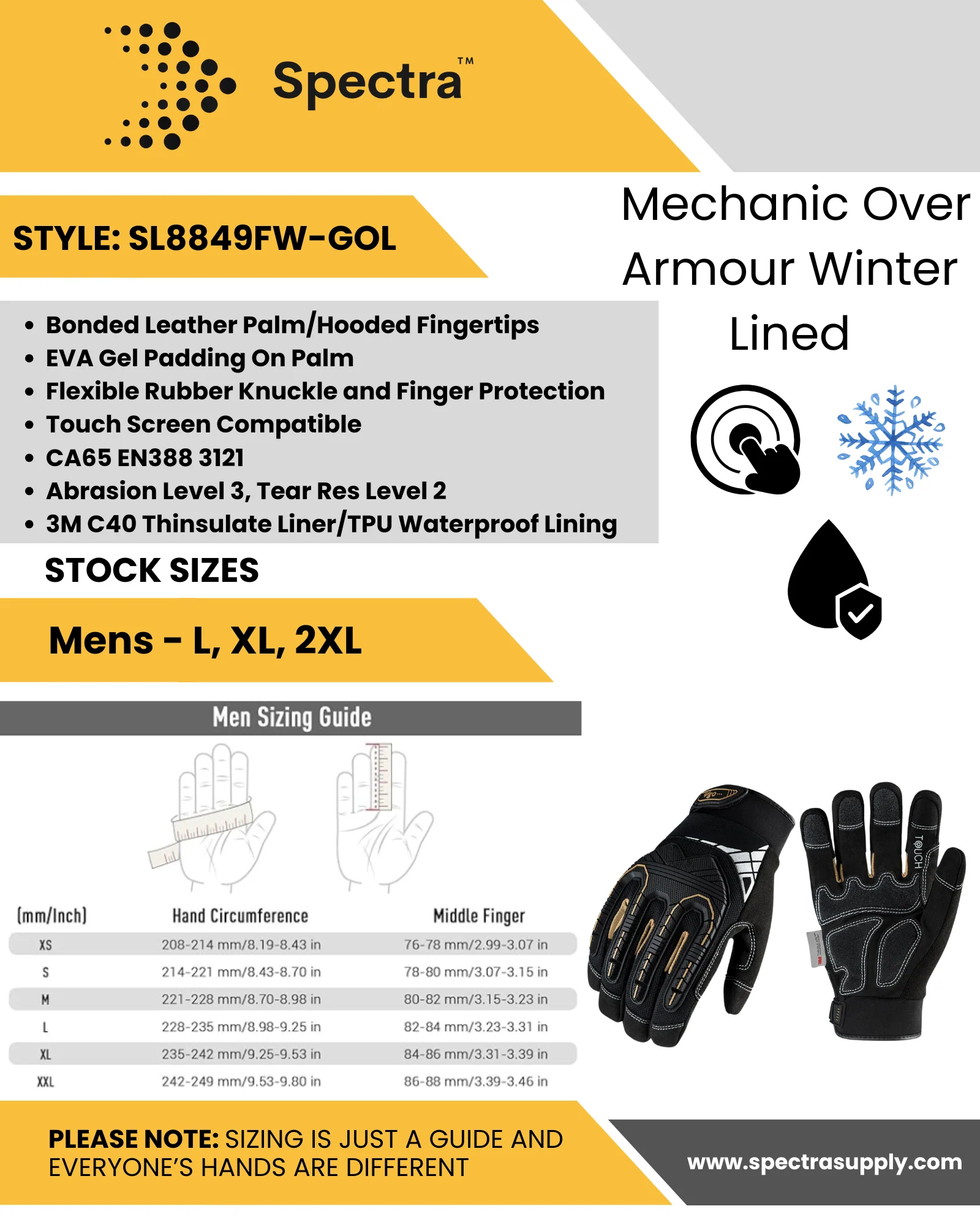 The Over Armour Winter Lined - Image 2