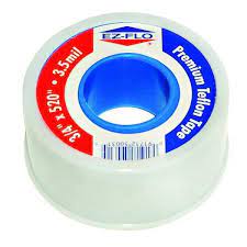 Thread Sealant Tape, White, PTFE, 260" L