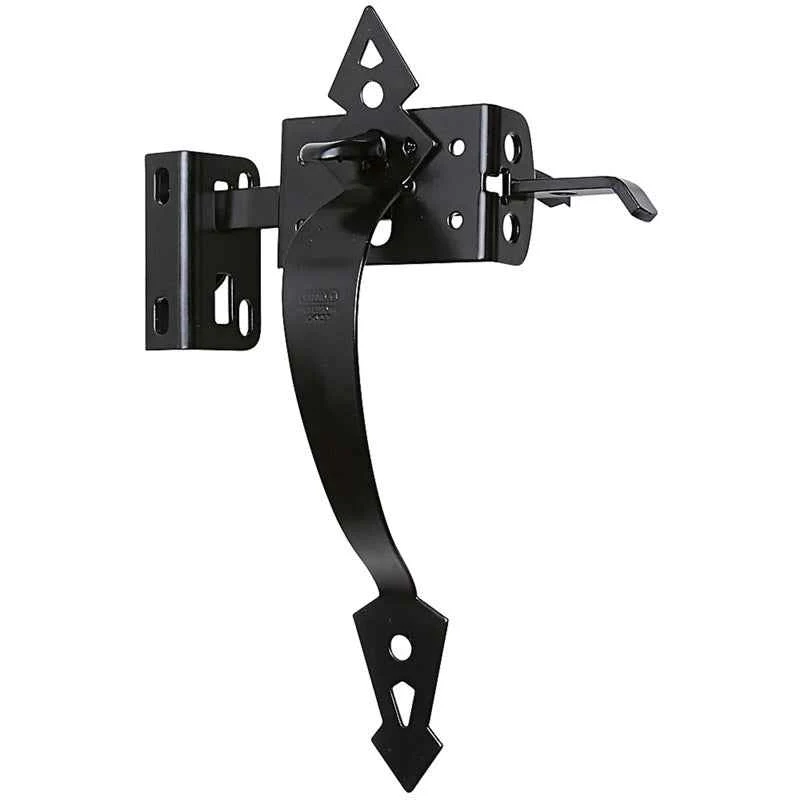 National Hardware 1.84 in. H X 2 in. W X 11 in. L Steel Thumb Gate Latch - Image 2
